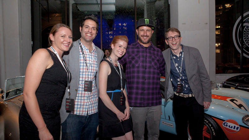 Illustration for article titled The 2013 Jalopnik Film Festival Opening Night Panel and Kickoff Party in photos